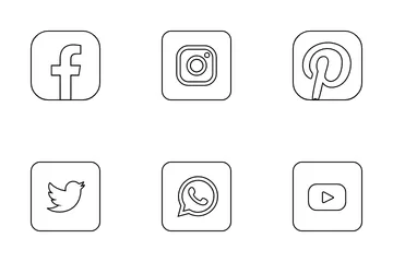 Free Social App Icon Pack