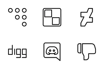 Free Social Logo Icon Pack