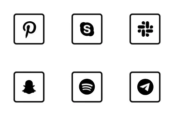 Free Social Media 02 Icon Pack