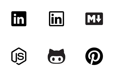 Linkedin - Free social icons