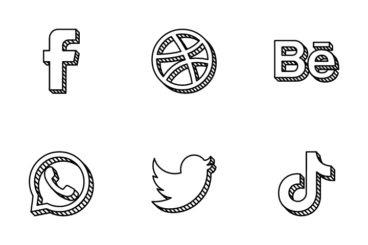 Linkedin - Free social icons