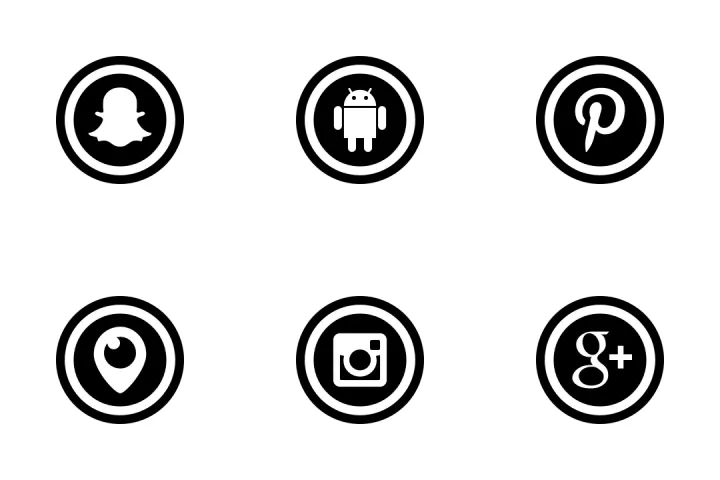 Download Social Media Square Black Icon pack Available in SVG, PNG