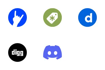 Free Social Media & Company Logos Icon Pack