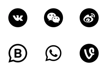 Free Social Media & Company Logos Icon Pack