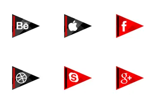 Social Media Flags