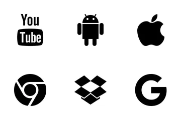 Free Social Media Solid Icon Pack