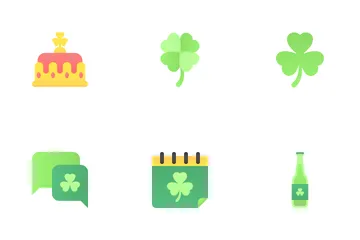 Free St. Patrick's Day - Der Tag des Heiligen Patrick Symbolpack