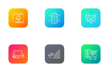 Free Startup-Kultur Symbolpack