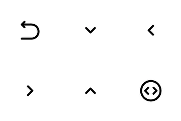 Free Symboles fléchés Pack d'Icônes