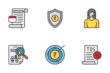 Free Tax Services Icon Pack