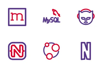 Free Technologie-Logo, Band 5 Symbolpack