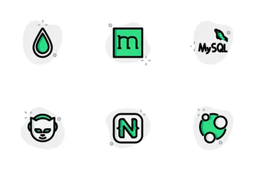 Free Technologie-Logo, Band 5 Symbolpack