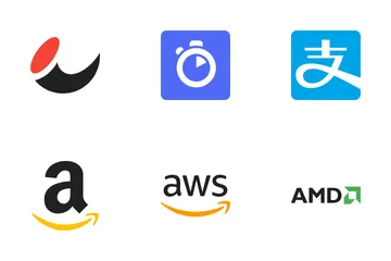Free Technology Logo Vol 1 Icon Pack