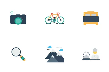 Free Travel And Hotel Icon Pack