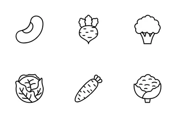 Free Vegetables Icon Pack