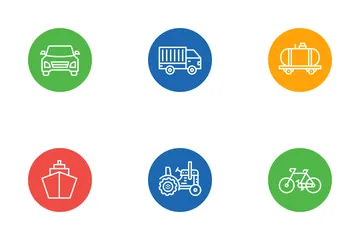 Free Vehicle And Transport Icon Pack