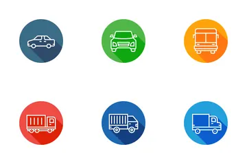 Free Vehicle And Transport Icon Pack