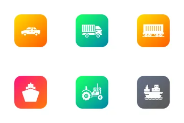 Free Veículo e Transporte Icon Pack