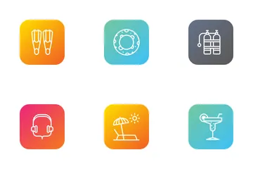 Free Verano Paquete de Iconos