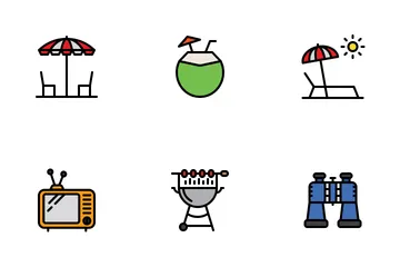 Free Verano Paquete de Iconos
