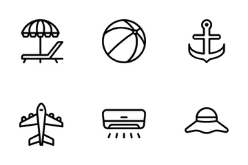 Free Verano Paquete de Iconos