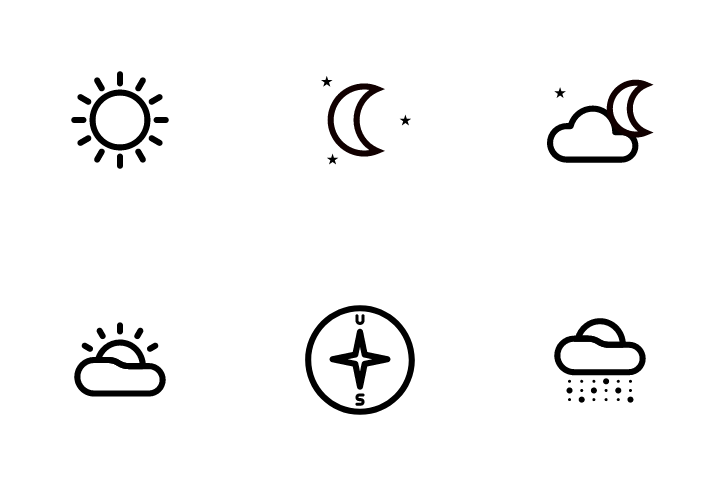 6,950 Weather Forecast Icon Packs - Free in SVG, PNG, ICO - IconScout