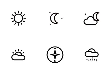 Free Weather Forecast Icon Pack