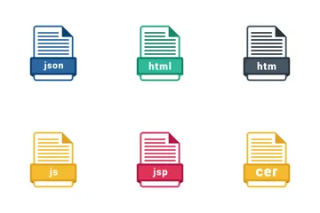 Free Website File Formats Icon Pack