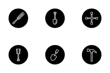 Free Werkzeuge und Ausrüstung Symbolpack