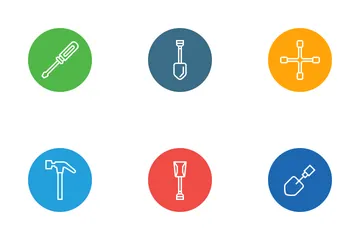 Free Werkzeuge und Ausrüstung Symbolpack
