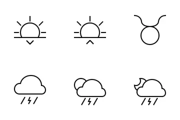 Free Wettersymbole Symbolpack