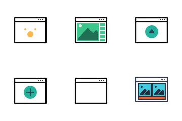 Free Window Layout Icon Pack