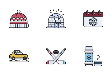 Free Winter Holidays Icon Pack