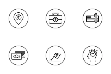 Free Unternehmensfinanzierung Icon Pack