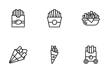 French Fries Icon Pack