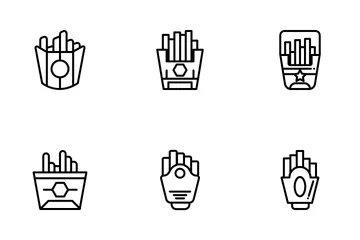 French Fries Icon Pack