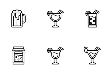 Fresh Drink Icon Pack