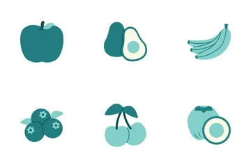 Fresh Fruit Icon Pack