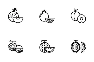 Fresh Fruit Icon Icon Pack