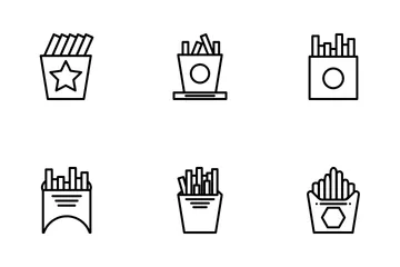 Fried Fries Icon Pack