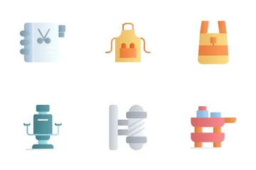 Friseur Symbolpack