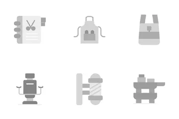 Friseur Symbolpack