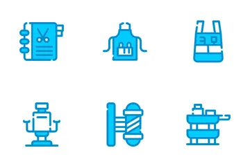 Friseur Symbolpack