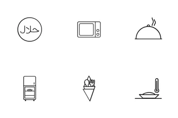 Frozen Product Care Icon Pack