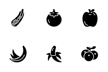 Fruit And Vegetable Icon Pack