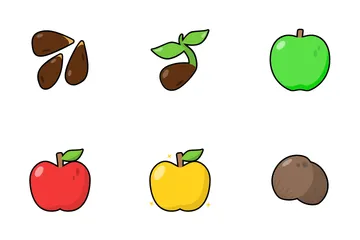 Évolution des fruits Icon Pack