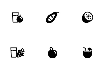 Fruit Fill Icon Pack