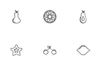 Fruit - Outline Icon Pack