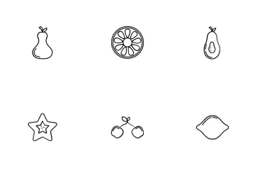 Fruit - Outline Icon Pack