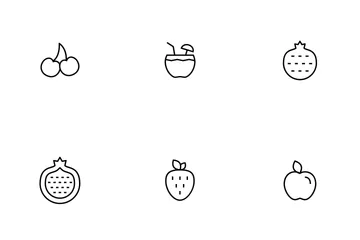 Fruit Thinline Icon Pack
